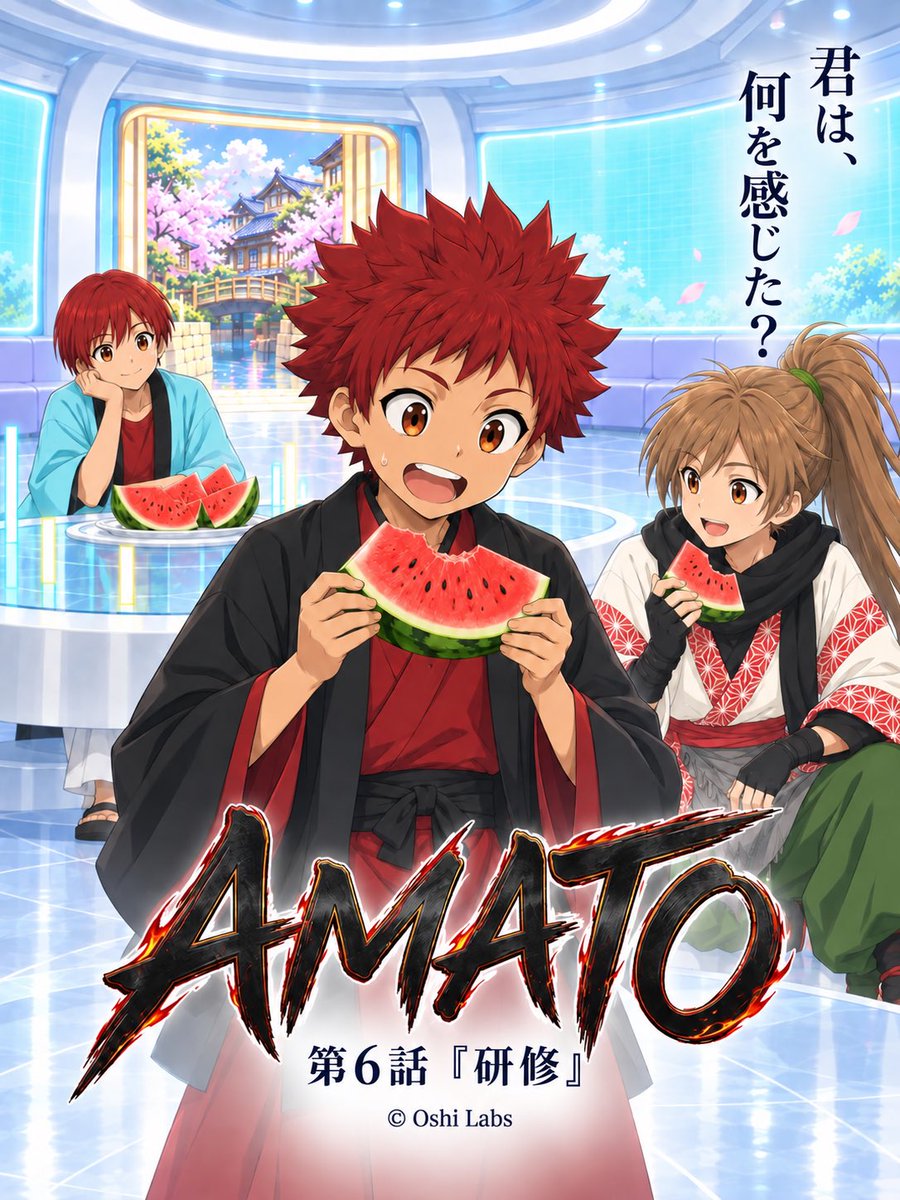 oshilabs's tweet photo. AMATO Episode 6

Coming Soon… 🔔 https://t.co/VNqlhbtJra