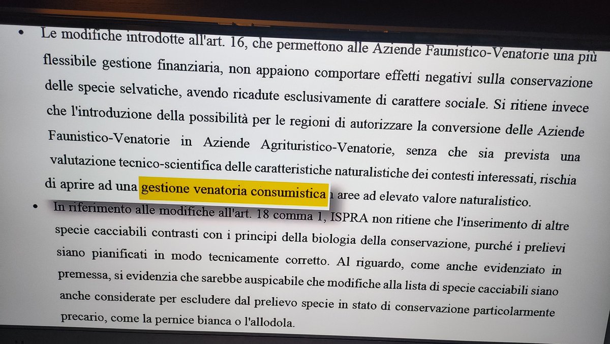 unoenessunoe's tweet photo. la legge di #lollobrigida ha tolto di mezzo #ispra, affiancando un comitato faunistico venatorio, che è composto da cacciatori. Ispra ha espresso parere contrario a questa riforma #presadiretta https://t.co/u4EfItMbYe