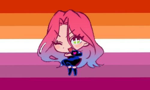houseofbyers's tweet photo. lesbian flag for lesbians who love mizi https://t.co/aTZivti5z5