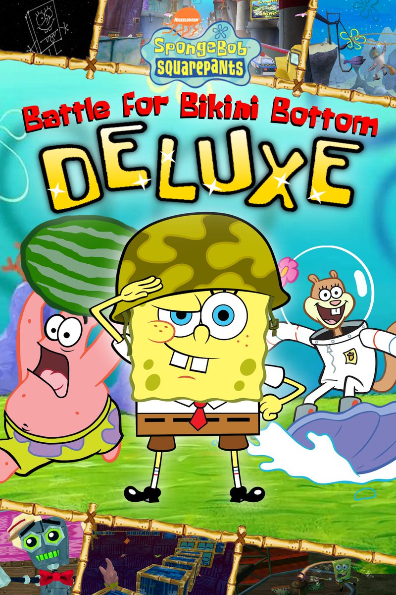 Gravity310_YT's tweet photo. Five years in the making, SpongeBob SquarePants: Battle for Bikini Bottom DELUXE is AVAILABLE NOW!!!

https://t.co/XcNlQ8HlYD https://t.co/xHQnOfmDNQ