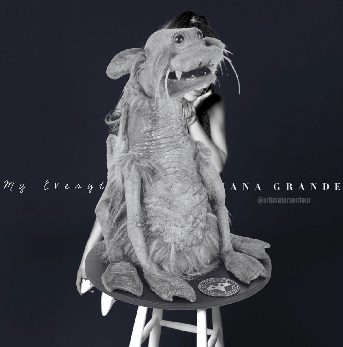 arianatorontour's tweet photo. imprisoned woodland creature as ariana albums https://t.co/n9TDWQedO9