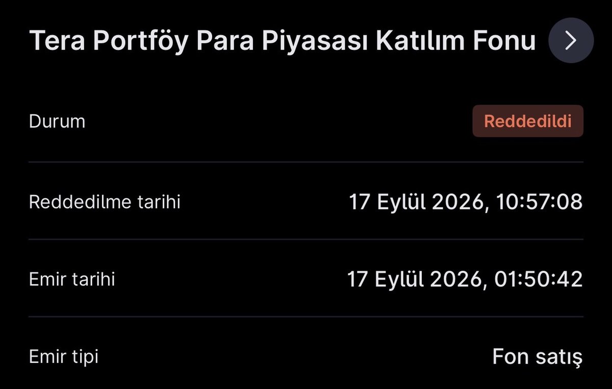 Finvox_'s tweet photo. Bir takipçim, 17 Eylül gece 01:50’de satış emri giriyor. 

17 Eylül 10:57’de emri reddediliyor. 

Şimdi bu şekilde bir sürü mağdur kişi var. 

Bu emirler nasıl ve neden reddedildi? 
Takasbank, emirleri biz iptal etmedik diyor. 

Midas, bizden kaynaklı değil diyor. 

Bende diyorum ki; Bu emirlerin neden iptal edildiğiyle ilgili aracı kurumunuzdan BELGE isteyin. 

#TP2 #PRY #PNU #TLY #DFI