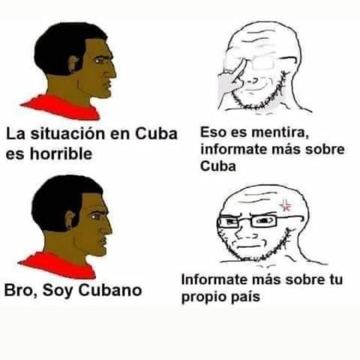carlstarkz's tweet photo. @BurningSerap09 @yerw0_ Siempre un chairo de mierda haciendo valer este meme, con Venezuela es lo mismo, pero ni por el carajo se vienen para acá, zurdos de café. https://t.co/fwjAbAqDxa