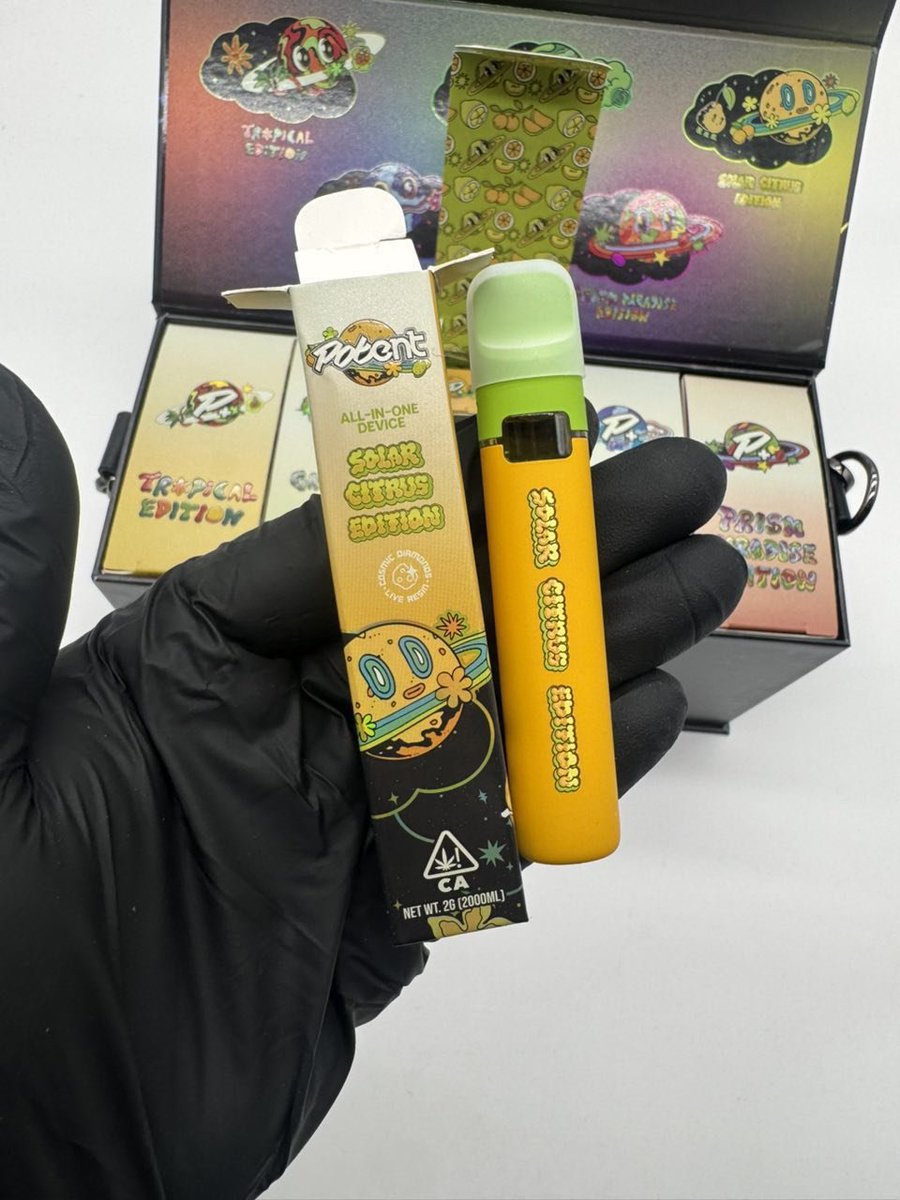 weedplugggg's tweet photo. Potent 2g (Authentic)

Good quality 2g dispo. Cool Handbag style box with select flavors! 
 #vapes
#carts
Telegram link 
https://t.co/Yf41b5ZTR3 https://t.co/Q0FqrrqROC