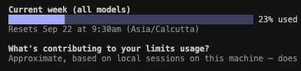 Prem_deep_pd's tweet photo. This week, I wrote less code for Examlo, but spent a lot more time brainstorming the architecture across the application to make it more reliable and polished.

Now, I have ~30 hours left to make use of the limits. Can’t let them go to waste 😂 https://t.co/fbLHczpppk