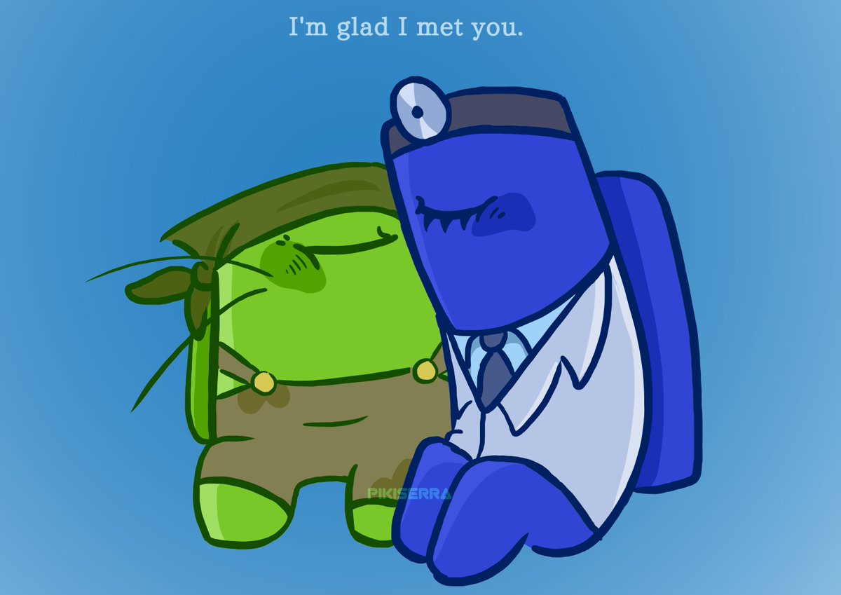 Pikiserra's tweet photo. Today was not a good day so I drew soft Blime to cheer me up :3!

-
#amongusblue #amonguslime #amongusshowBlime #amongusshow https://t.co/3hJj23B2TI