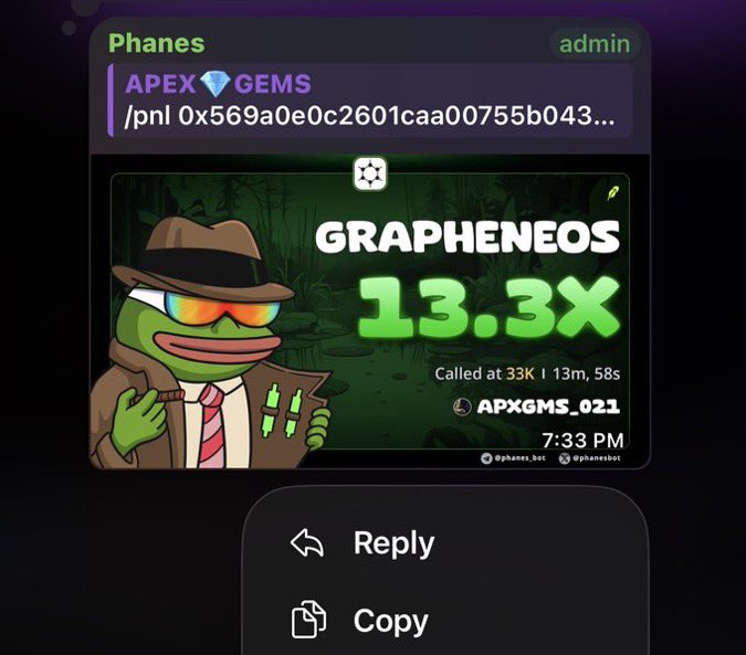 CiggyAlpha's tweet photo. 13x from my call $GRAPHENEOS

0x569a0e0c2601caa00755b04353d5b9852b3dd528

#Robinhood #SolanaMemecoins #Memecoin #fomo https://t.co/AmfAs3blsM
