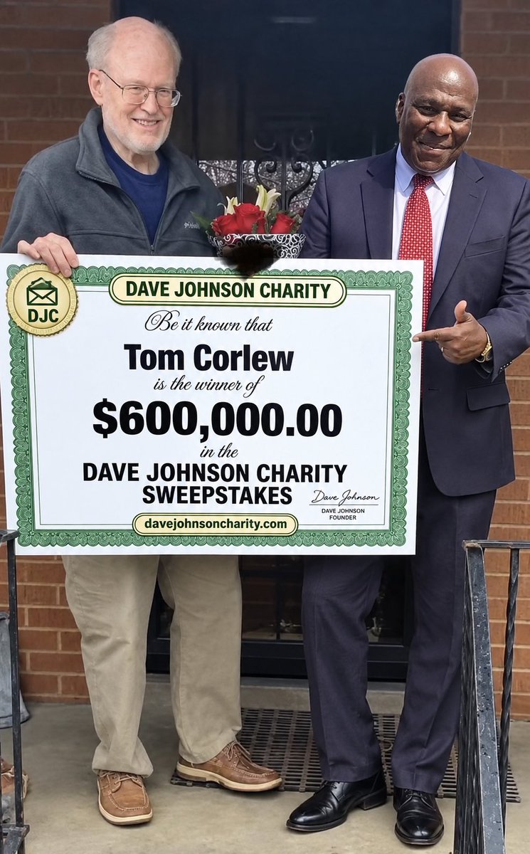 davejohnson0027's tweet photo. VERY BIG CONGRATULATIONS 🎉 TO OUR NEW WINNER TOM CORLEW GLAD YOU DONT GIVE UP ON YOURSELF 🫂🎉🎉
You can be the next winner DM ME NOW✅✅ https://t.co/erXPgjVeYk