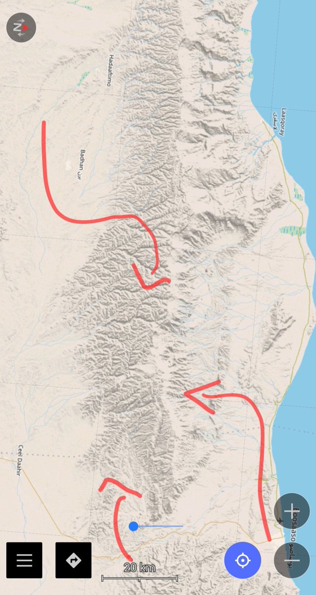 rmconsultantgrp's tweet photo. What to watch in the coming days if this movement signals a wider offensive, expect #Puntland mobilization across other fronts particularly #Galgala, Ceelaayo–Milxo and possibly #AfUrur. Coordinated movement across these axes would indicate the #AlMadow offensive is underway. https://t.co/uJfm92Ukx3