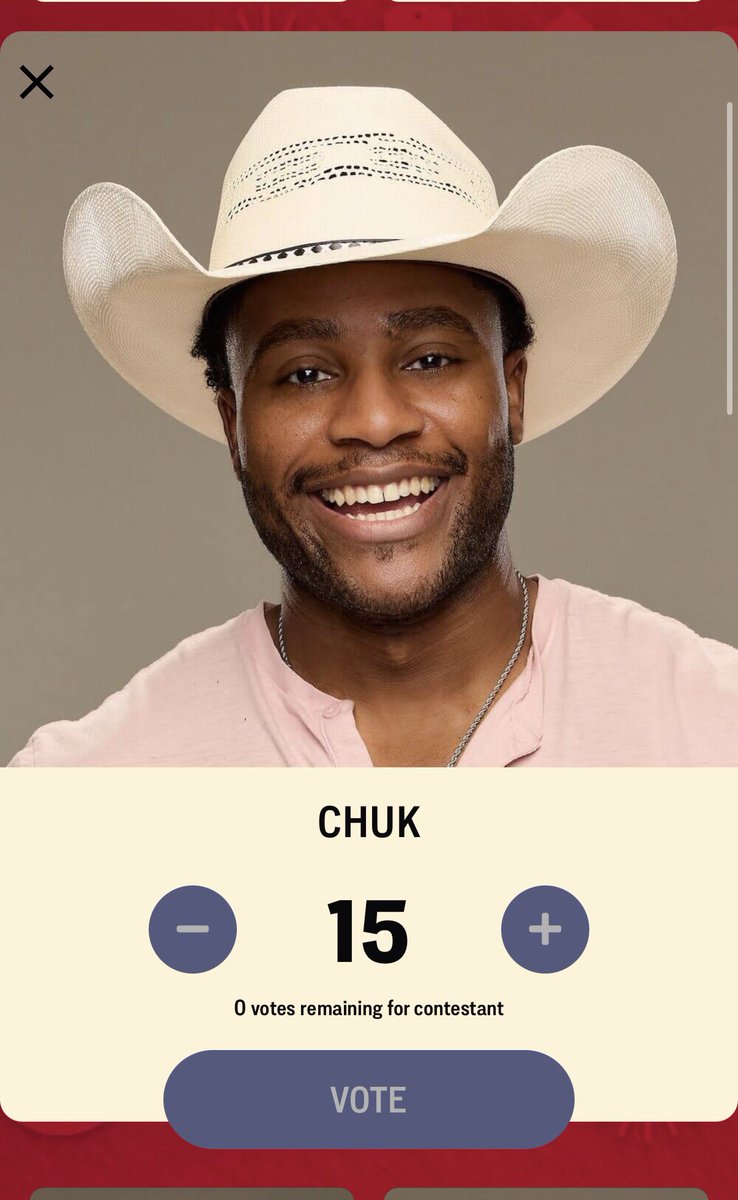 bbstannation's tweet photo. 🚨 REMINDER TO VOTE FOR CHUK FOR AFP!!!

Voting closes at 9AM PT on October 1st. 

#BB28 https://t.co/eMcoiiIw3d