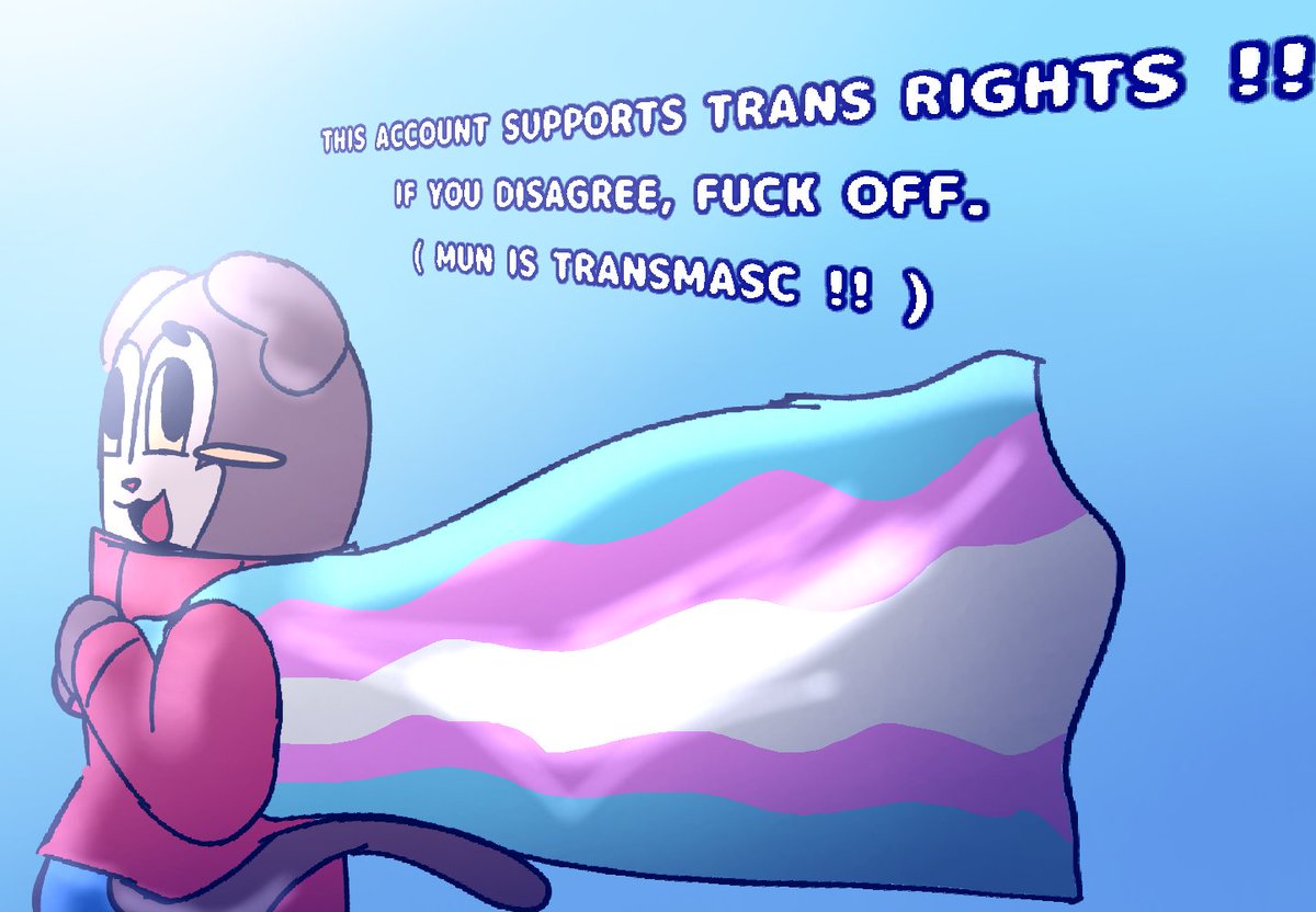 MaxDesignParody's tweet photo. A trend to get more likes but SOME of them are not sending links?? Ick. You people do NOT care!

I'm here to spread awareness! You guys have to help them, We HAVE to help Trans People!

[ 🧵 ] A thread to help them out, Donate to them or boost them! Thanks! https://t.co/ipLHPydO7Z