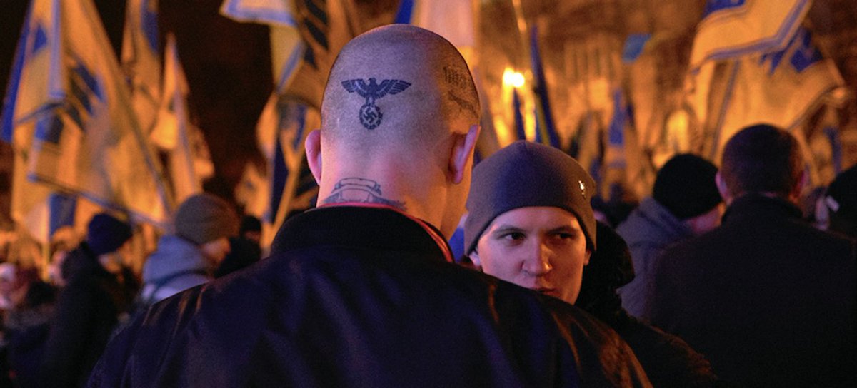 olmogrande's tweet photo. @carovana12 Perché  non passa direttamente a Pravi Sektor viste le sue simpatie per gli ultranazisti ucraini?

E trasferirsi a Lvov? No? https://t.co/D6sWoeF4xR