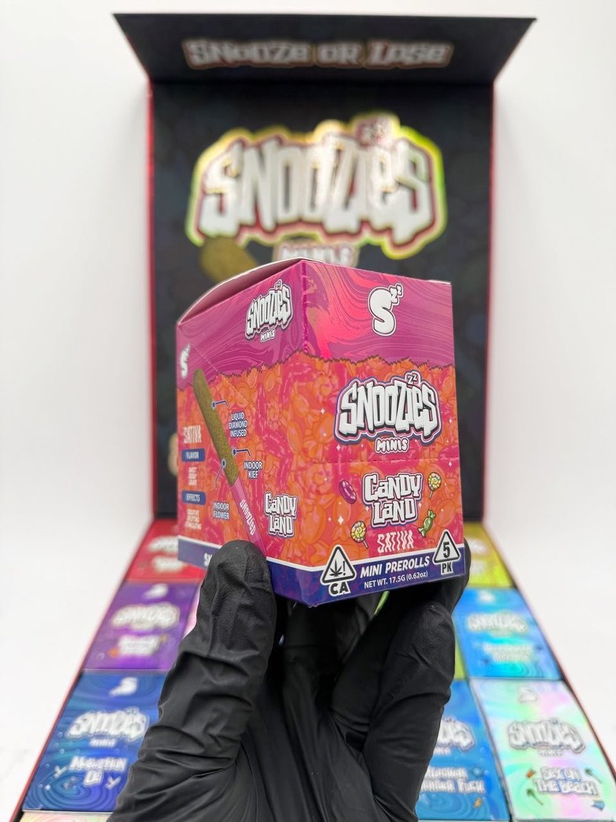 weedplugggg's tweet photo. Snoozies Mini Prerolls (Authentic)
 
3.5g per pack. 0.7g per preroll. These r smokin 🥵. Personally vouch for these. A lot of upgrades on the Snoozies 
#vapes
#carts
Telegram link 
https://t.co/Yf41b5Zm1v https://t.co/nfQyBlUdI9