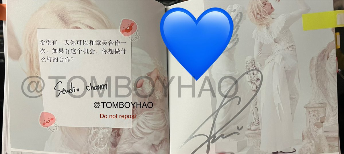 tomboyhao's tweet photo. 250502 #Zerobaseone Apple Music  
260920 #Xlov k-on / dear my muse  

hopefully one day you can do a collaboration with Rui / Hao, what kind of collaboration would you like to do? 

🐼 : studio choom (mix &amp; match)
🦋 : studio choom (showing their journey since trainee days) https://t.co/DPMUIOPMSL