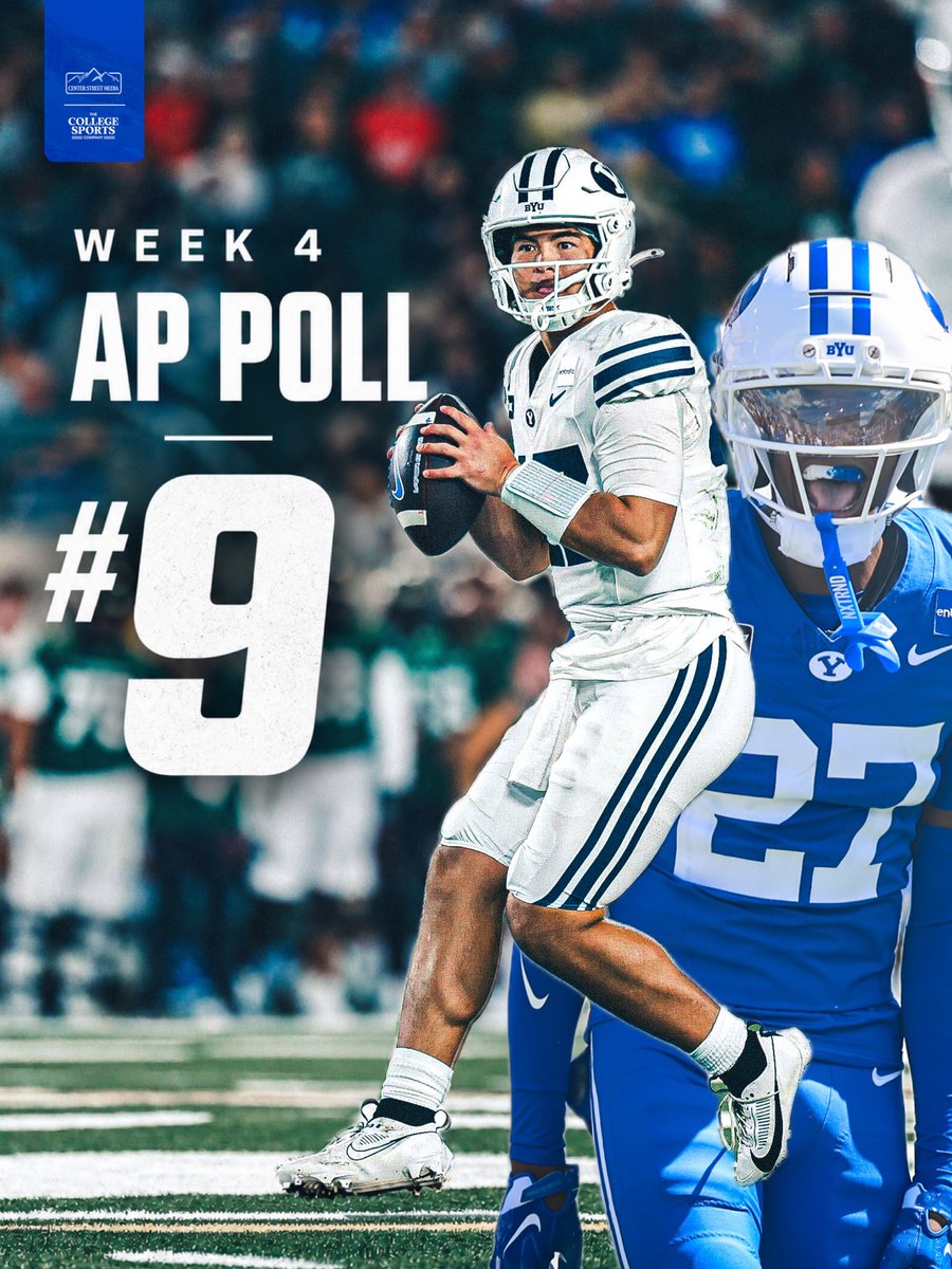 CenterStMedia's tweet photo. No. 9

📸 @BYUfootball https://t.co/nB3dN2I8KX