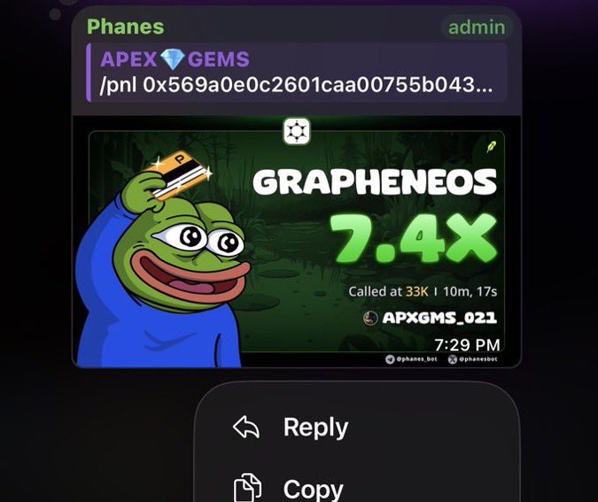 CiggyAlpha's tweet photo. 7x from my call $GRAPHENEOS

0x569a0e0c2601caa00755b04353d5b9852b3dd528

#Robinhood #SolanaMemecoins #Memecoin #fomo https://t.co/hwET2iYQlR