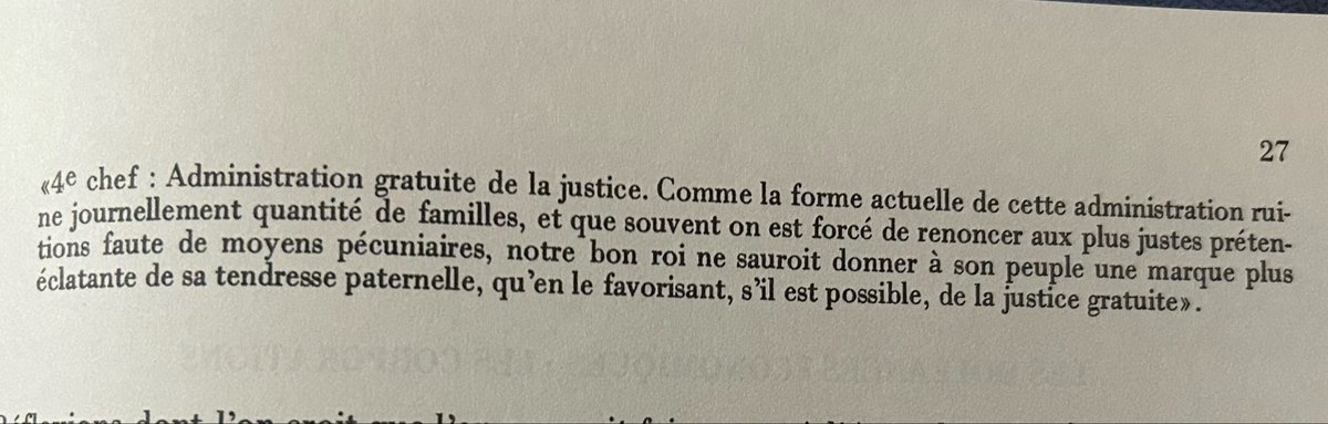 dubleualame's tweet photo. Le 30 avril 1789, un commerçant marseillais envoyait à Necker une doléance à traiter lors des États généraux.

Elle portait sur une « administration gratuite de la justice » parce que « souvent on est forcé de renoncer aux plus justes prétentions faute de moyens pécuniaires ». https://t.co/zxsG0beqnK