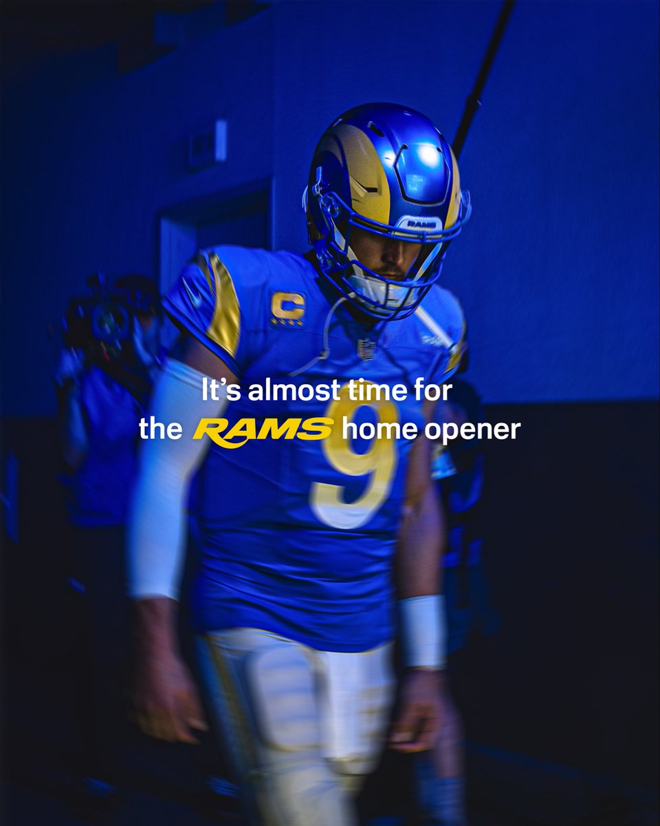 RamsNFL's tweet photo. No place like home. 🏡 🐏 https://t.co/Kl0RMulTyk