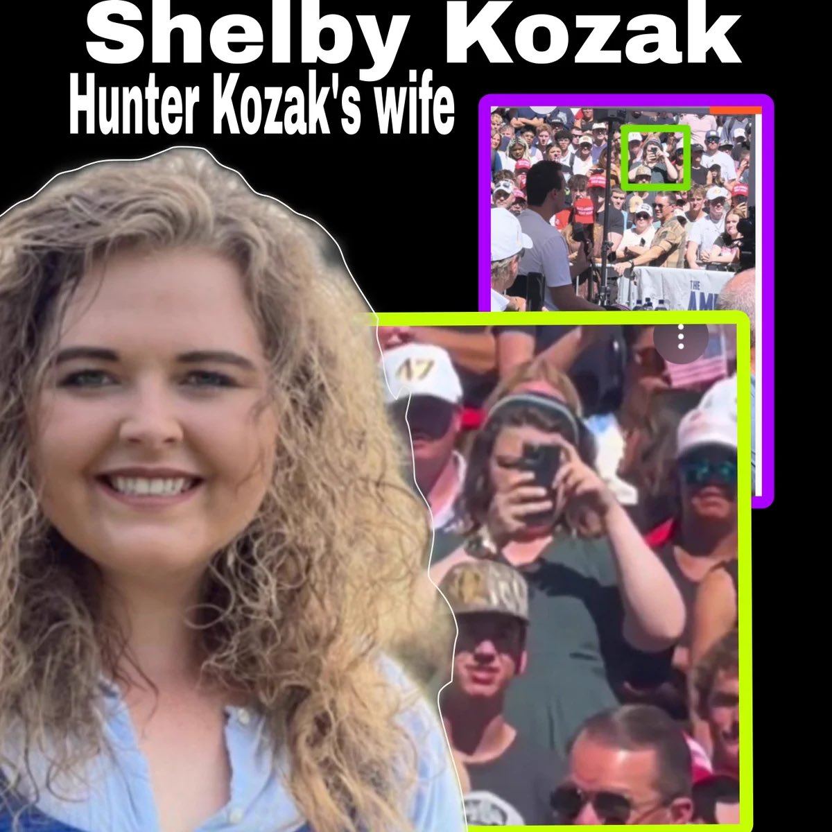 JenX77X's tweet photo. Hunter Kozak asked Charlie Kirk the final question. His wife Shelby filmed him from the crowd.

All while their 3-day-old newborn was in the NICU following birth complications. 🤯

They chose to leave the hospital and attend that event that day.

🚨 Ask yourself: why was it so important for them to be there?