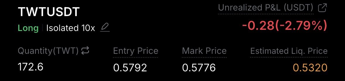 onchainra1's tweet photo. Long on $TWT

structure looks clean on 30m, reclaimed the range and pushing back into resistance.

let’s see if 0.586 breaks. https://t.co/zBxLg3sOhB