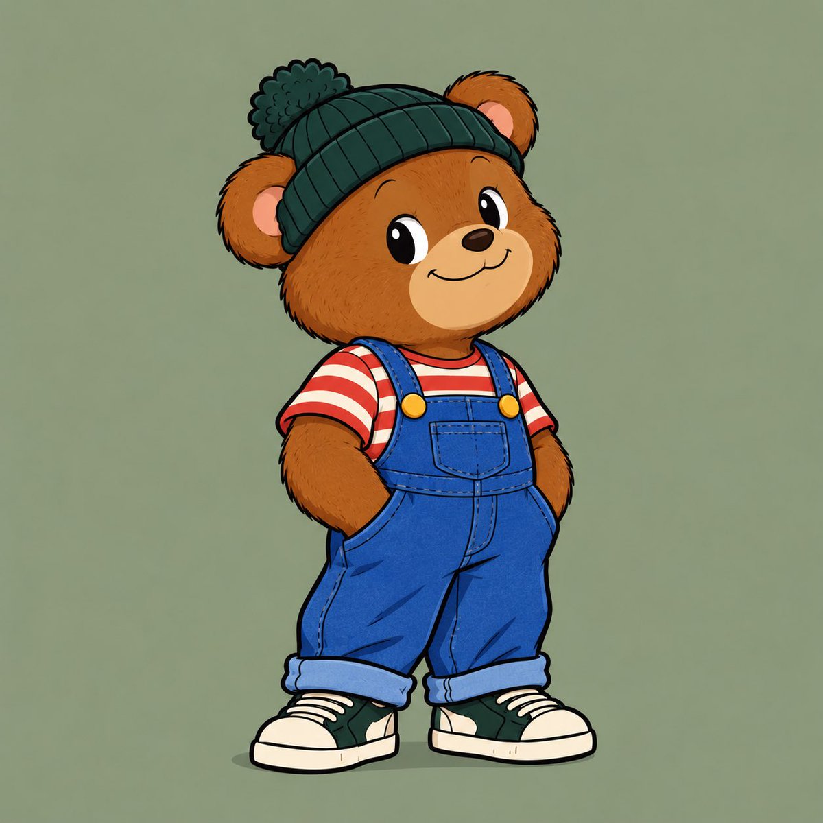 BobbyBearCoin's tweet photo. POV: Bobby left Maple Town for 5 minutes and came back dressed like he owns half of Solana. 🐻🍁

$BOBBY https://t.co/XX1xclNmR9