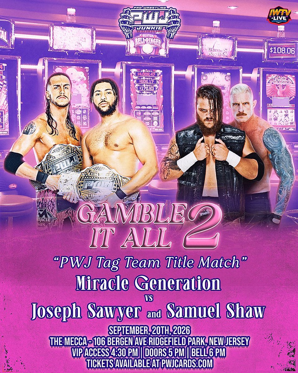 ItsDustinWaller's tweet photo. Match #819

This isn't the first time @RealMiracleGen has shared the ring with "Superstars"...

Ask The Motor City Machine Guns, Grizzled Young Veterans, MxM Collection, and many more what happens when you step in the ring with the Independent Wrestling Kingpins.

It'll be no different for Sawyer & Shaw tonight.

📍- Ridgefield Park, NJ