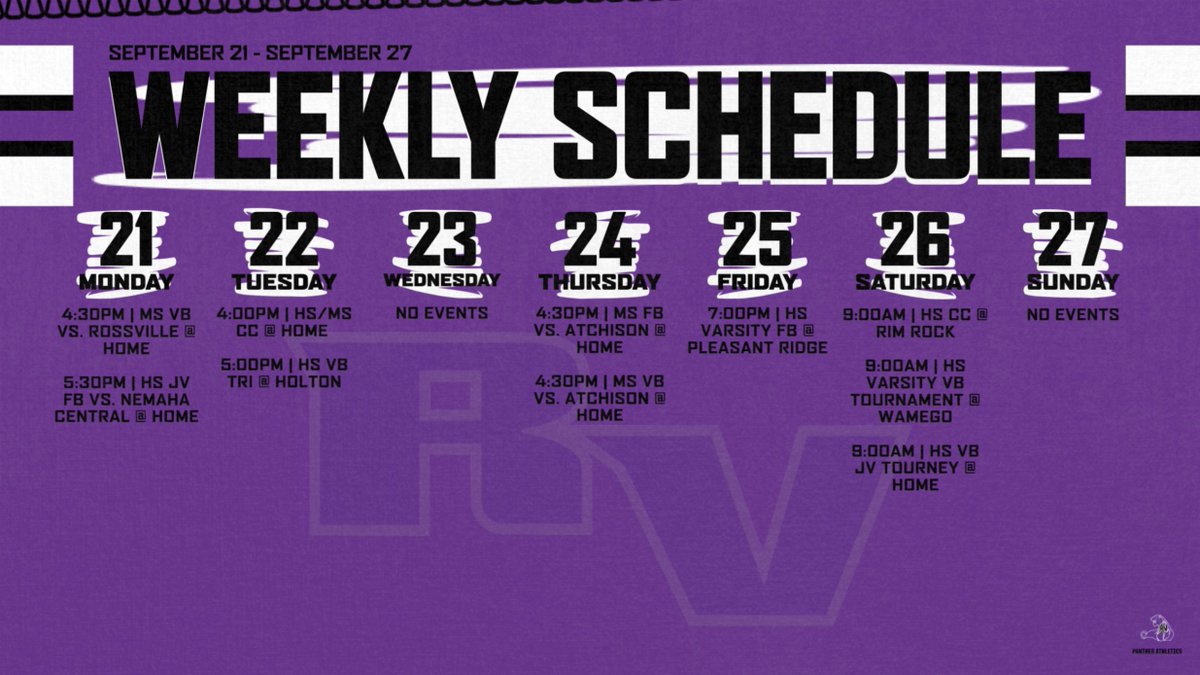 rvathletics337's tweet photo. Have a great week! #ONERV https://t.co/5JASfA9PBL