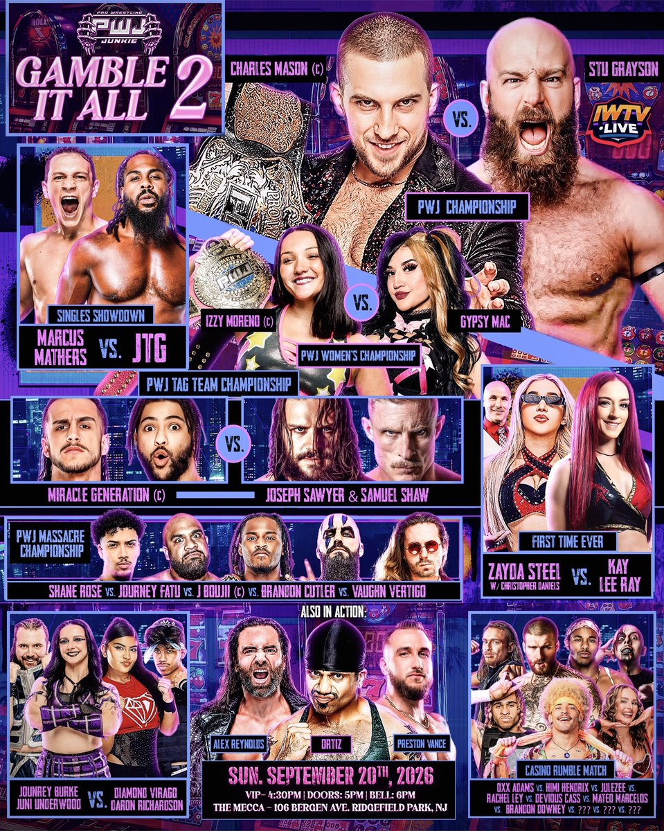 ItsDustinWaller's tweet photo. Match #819

This isn't the first time @RealMiracleGen has shared the ring with "Superstars"...

Ask The Motor City Machine Guns, Grizzled Young Veterans, MxM Collection, and many more what happens when you step in the ring with the Independent Wrestling Kingpins.

It'll be no different for Sawyer & Shaw tonight.

📍- Ridgefield Park, NJ