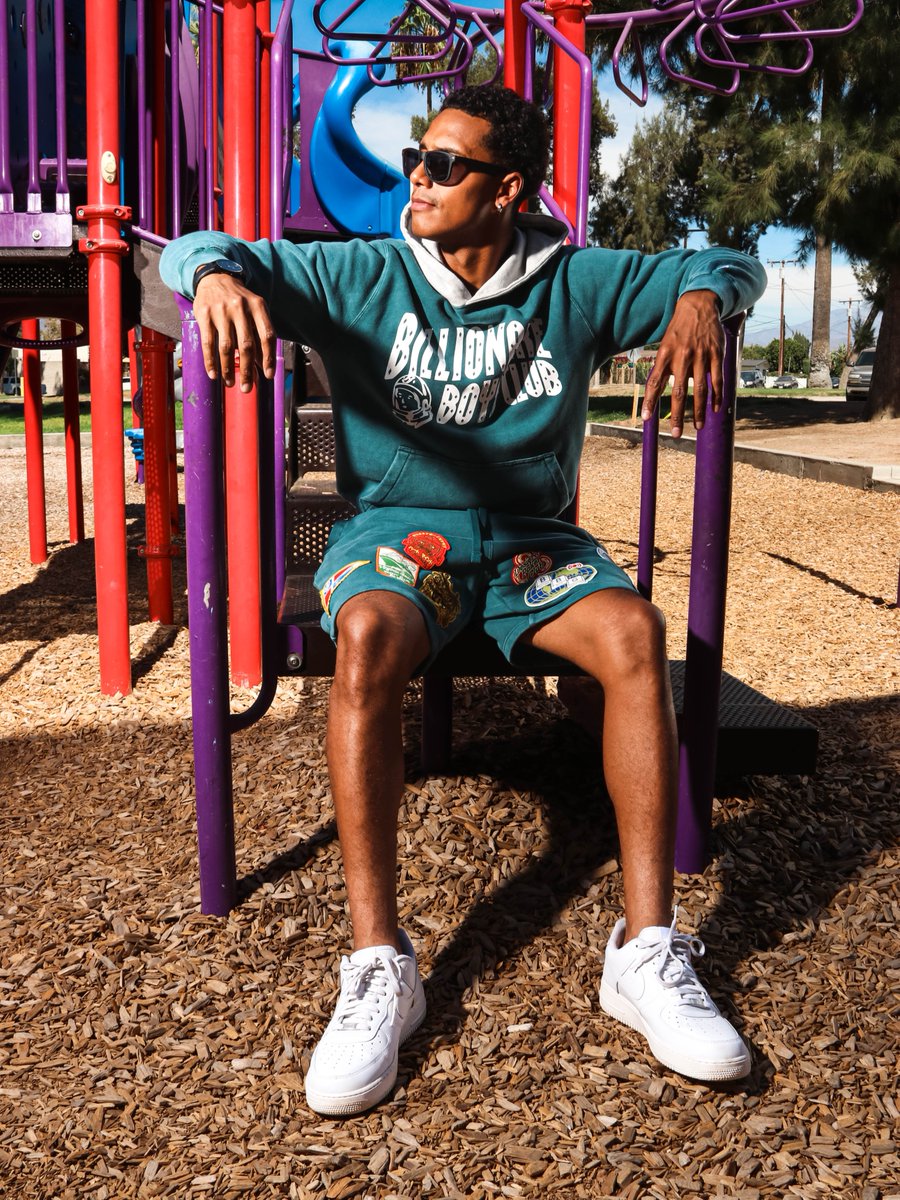 Karmaloop's tweet photo. BBC from head to toe. 🚀

Patches Hoodie + Merit Shorts bringing the graphics and details.

Available now at Karmaloop.📲
Hoodie: https://t.co/JITOCCJa8M
Shorts: https://t.co/Z6NE2ZRnvx https://t.co/dZzqqxCJKW