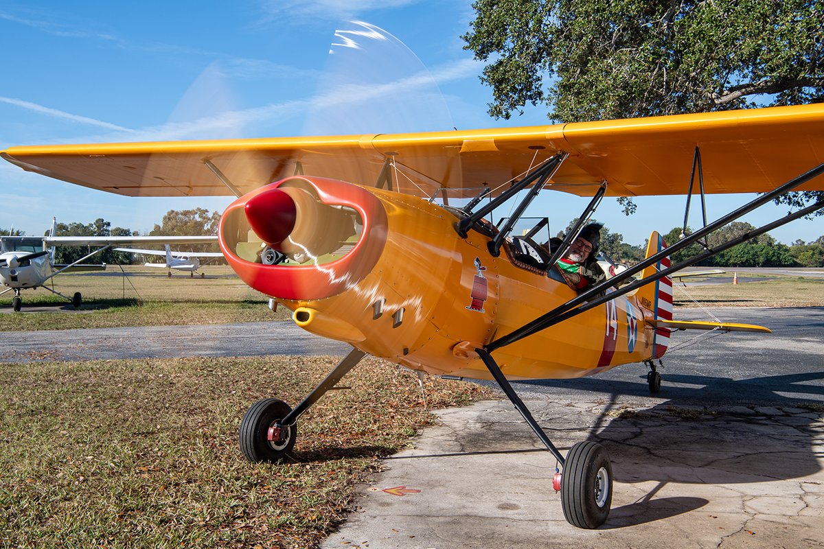 EAA's tweet photo. The Bakeng Deuce is an often-overlooked homebuilt from the 1970s, introduced during an era when aviation was chasing radical innovations and extreme experimental concepts.

Yet, its simple, well-engineered design won the hearts of builders like Mike DiBuono, who recently brought this open-cockpit flyer back to airworthy status.

Read the full feature in September’s Sport Aviation magazine!

https://t.co/1vTC5FnfYb

📸 Jim Busha

#Aviation #Avgeek #Homebuilts #PilotGoals