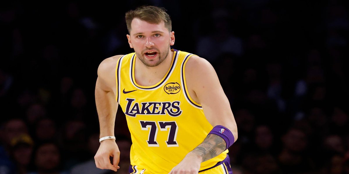 Lakers_Wire's tweet photo. Luka Doncic, along with several other superstar athletes, is featured in a new ad for Gatorade.

📸 Ronald Martinez, Getty Images https://t.co/8Z5YSaLO1j https://t.co/jYoEHqeq1d