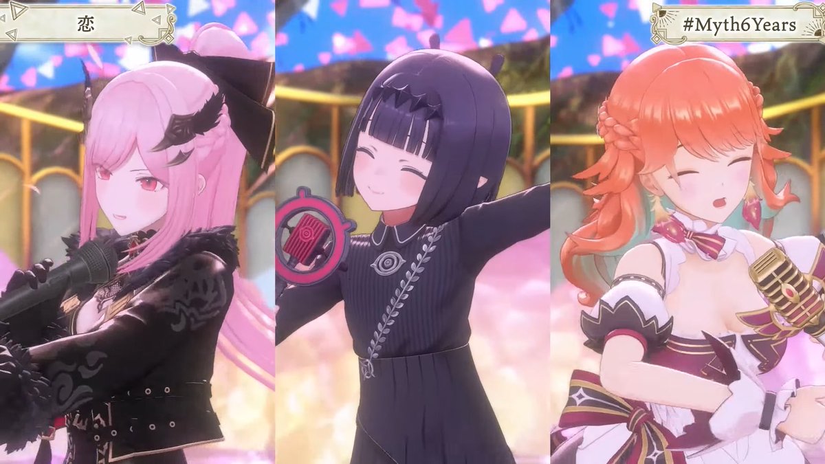 3nderrr's tweet photo. Came back to say that these ladies hold a special place in my heart. Myth as a whole is one of my favorite groups. They paved the way for so many EN vtubers and they are still pushing to newer heights!
Happy 6 years HoloMYTH you girls are legendary!! โค๏ธ๐งก๐๐๐
#Myth6Years https://t.co/CMhXP09xT6