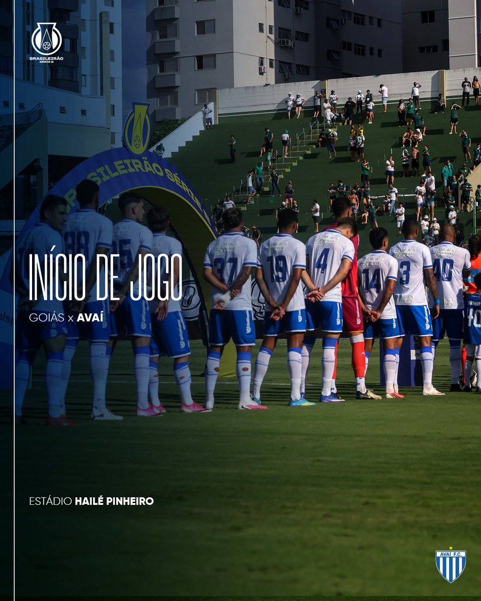 AvaiFC's tweet photo. Começa o jogo no Estádio Hailé Pinheiro:
Goiás x @AvaiFC 

🦁💪 PRA CIMA DELES, LEÃO!

#TodosPeloAvaí
📸: Lucas Rhamon/ @avaifc https://t.co/qrbR9tkyvR