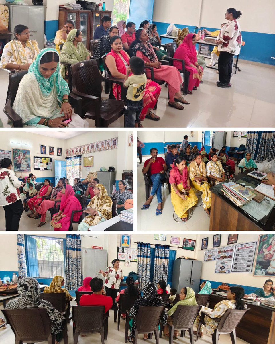 officialaadhaar's tweet photo. 🌱 Empowering Parents, Inspiring Learning

AADHAAR Association conducted parent-teacher sessions at Composite School Salarpur &amp; UPS Gejha, bringing parents and teachers together for meaningful discussions and learning.

#AADHAARAssociation #ParentTeacherSession #STEMEducation https://t.co/bochosbzO6