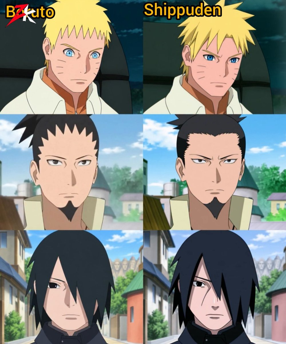ItsAnizen's tweet photo. THIS IS HOW THEY’D LOOK IN SHIPPUDEN https://t.co/DNUzh9NnkO