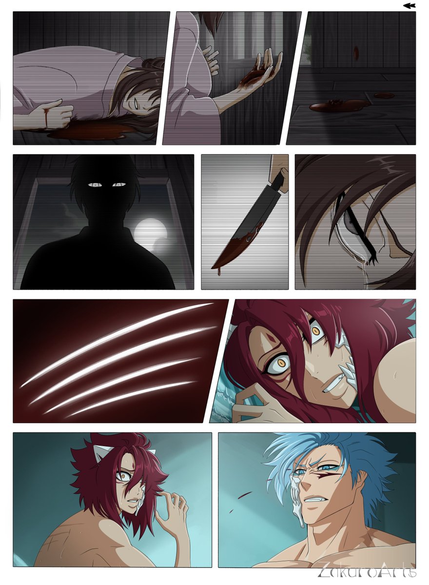 ZakuroArts's tweet photo. Memories (Part 1)

#bleachOC #bleach #ocxcanon https://t.co/CeK1CQ98Bj