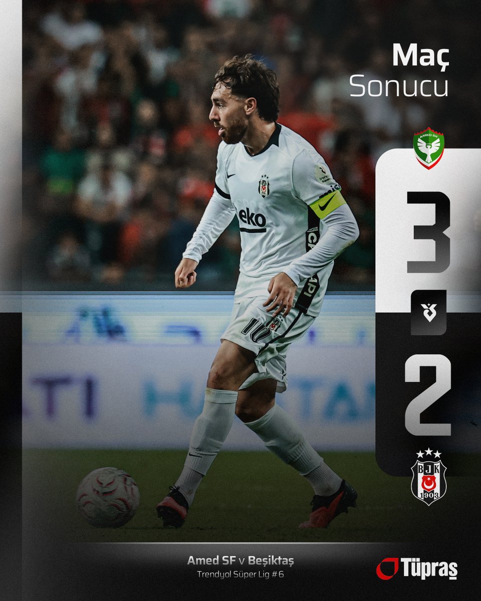 KCJK_Haber's tweet photo. MAÇ SONUCU: Amed SF 3-2 Beşiktaş 

Beşiktaş, Amed Deplasmanından Mağlubiyetle Ayrılıyor.

#AMDvBJK https://t.co/8Wg9NH8eUe
