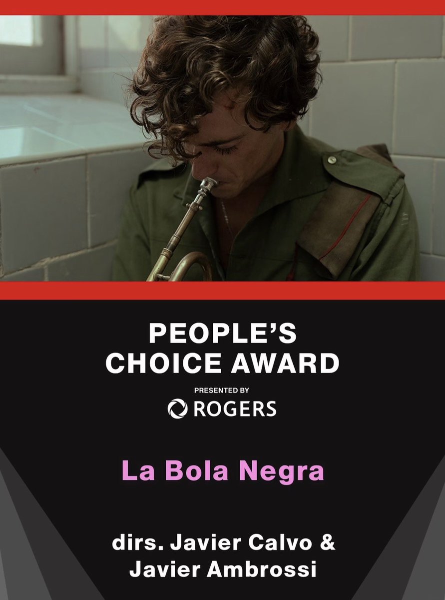 Academiadecine's tweet photo. La bola negra, dirigida por Javier Calvo y Javier Ambrossi, ganadora del premio del público en el Festival de Toronto @TIFF_NET https://t.co/jOmmzV4tSf