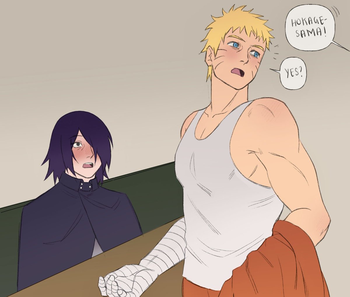 weij1n's tweet photo. #narusasu sasuke, close your mouth https://t.co/R1bBh35fyM