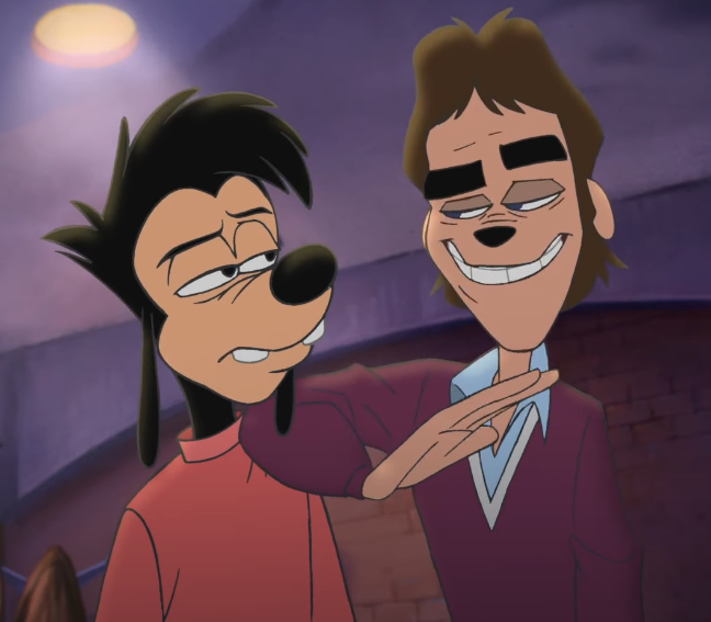 BambyRot's tweet photo. Cinematic parallels 

--

#maxley #aegm #redraw #AnExtremelyGoofyMovie #maxgoof #bradleyuppercrustiii https://t.co/iZsyoz3m5I