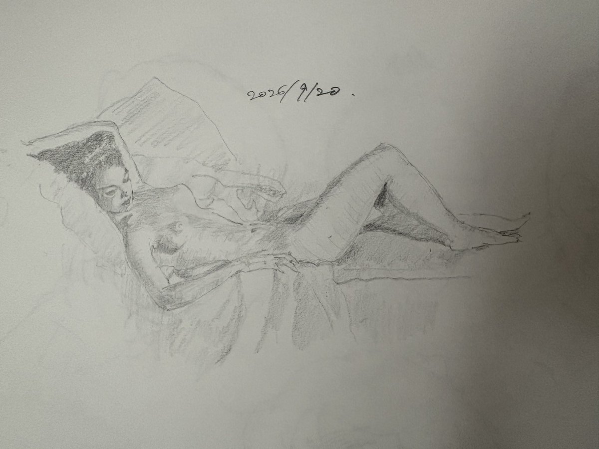 ___t__e__ck's tweet photo. 194日目　模写　ルーミス https://t.co/0SKuAnfchL