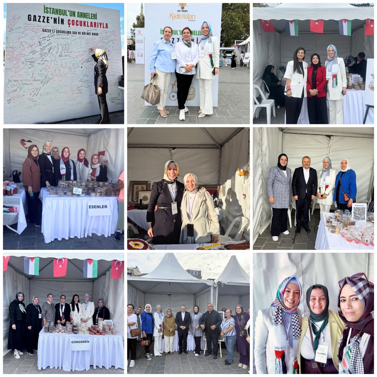 BsrSesli's tweet photo. 📍Eminönü Meydanı 

Gazze'nin çocukları için Eminönü Meydanı'nda bir araya geldik.

Kadın bakışıyla, anne vicdanıyla; umudu büyütmek, yaşananları unutmamak ve unutturmamak için.

Bir gün Gazze semalarında yüzlerce uçurtma özgürce yükselecek.🕊 https://t.co/S6eHTWhEpL