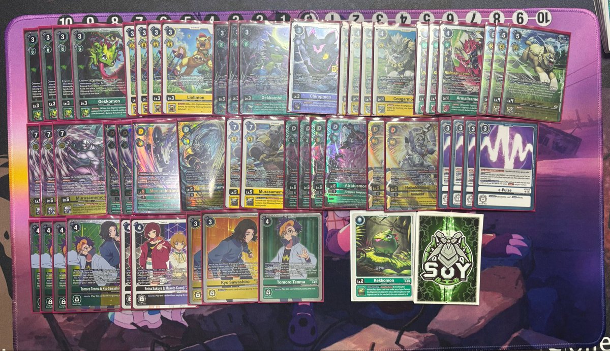 digimonchos's tweet photo. Ayer un 3-0 en Collectorage con la mejor lista de PEAKBREAK.

19 jugadores 
 
Adoro atacar y enderezarme

#digimonmeta #digimon #glowingdawn https://t.co/P1qcqrvv25