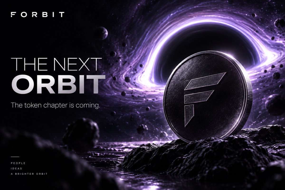useForbit's tweet photo. The next chapter is getting closer.

The Forbit token is coming.

One coin. Many stocks. A new orbit to explore.

Launch details and the official contract will be shared here. Stay close. https://t.co/3vWrookoCd