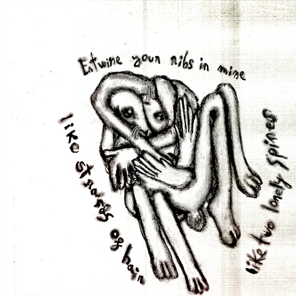 a_diarrea's tweet photo. garabato inspirado en la letra de illinois/alberta de your arms are my cocoon https://t.co/XvVhXlsJxj