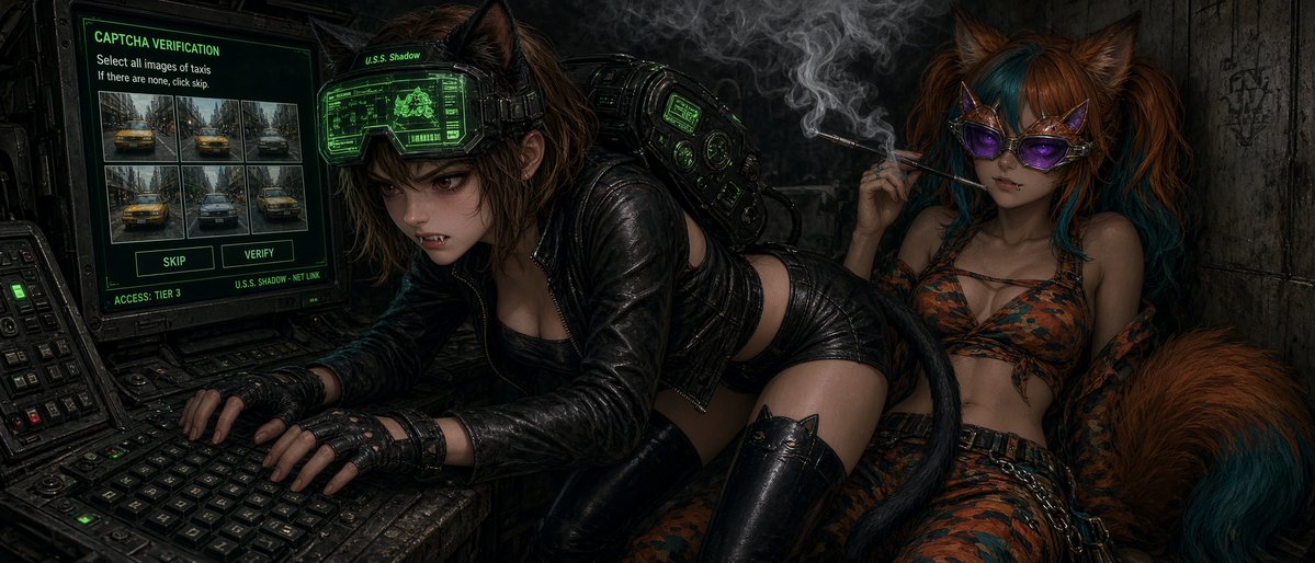 Shadoweir's tweet photo. Well.... fuck. No matter what I choose...
#SpacegirlAni #FoxGirlAni #DeadInternet https://t.co/SjLIwc04DA