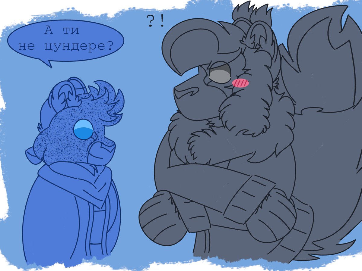 KatzeSofi's tweet photo. I'm introvert(and tsundere). Part 2
#RobotTrains #Furry #로봇트레인 #Kay #Duke https://t.co/vs7c0Hcq7u