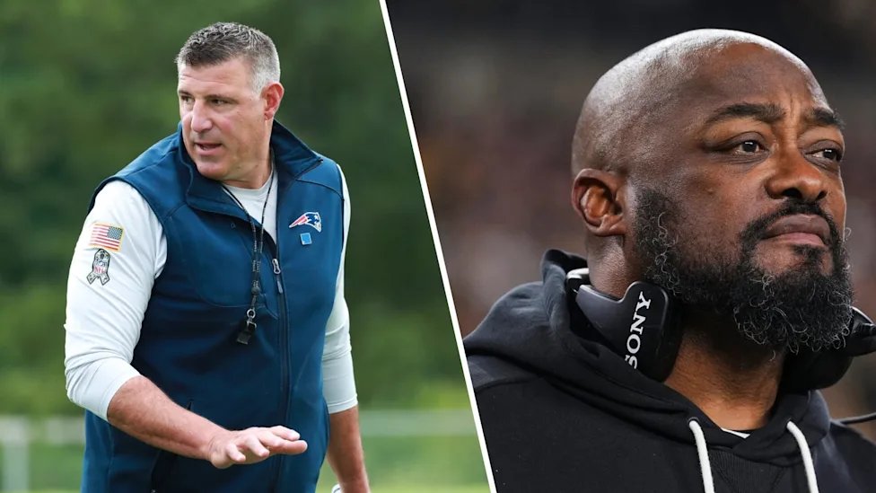 TomlinSteelers's tweet photo. Fun fact: Mike Tomlin NEVER lost to Mike Vrabel.

4 meetings. 4 wins.

3-0 against Vrabel in Tennessee, then went into Foxborough last year and beat his Patriots 21-14.

Just putting that out there. #Steelers https://t.co/9iQACa1XeZ