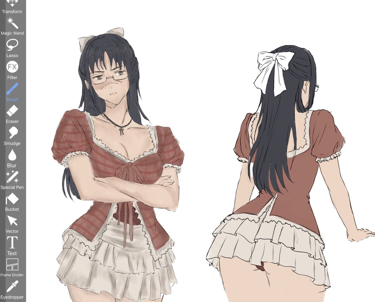 moonlitmegumi's tweet photo. Utahime that I never finished https://t.co/ZizMuezT7i