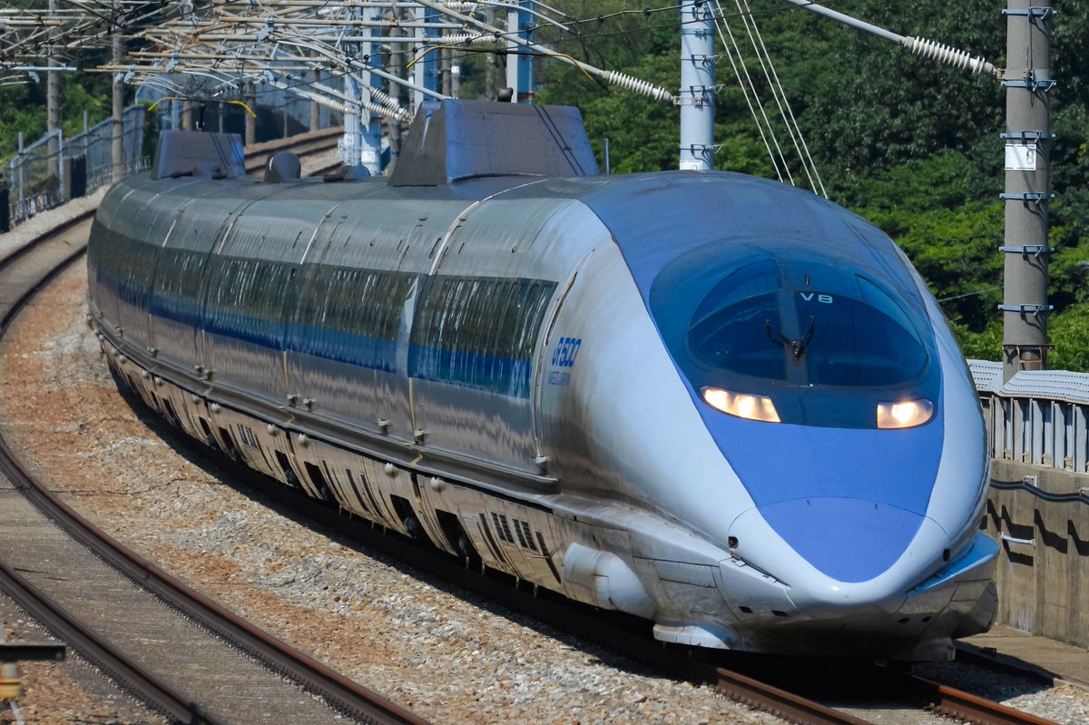kiyo4047's tweet photo. 8/3  940A  500系V8編成 https://t.co/VPpODnvfgb